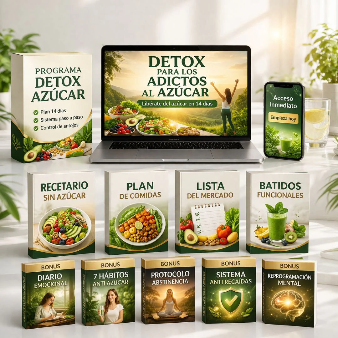 Detox Para Los Adictos Al Azúcar